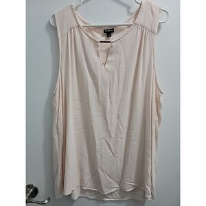 Torrid Pale Pink Summer Pretty Tank Size 3 Rose Gold